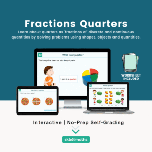 fractions quarters min
