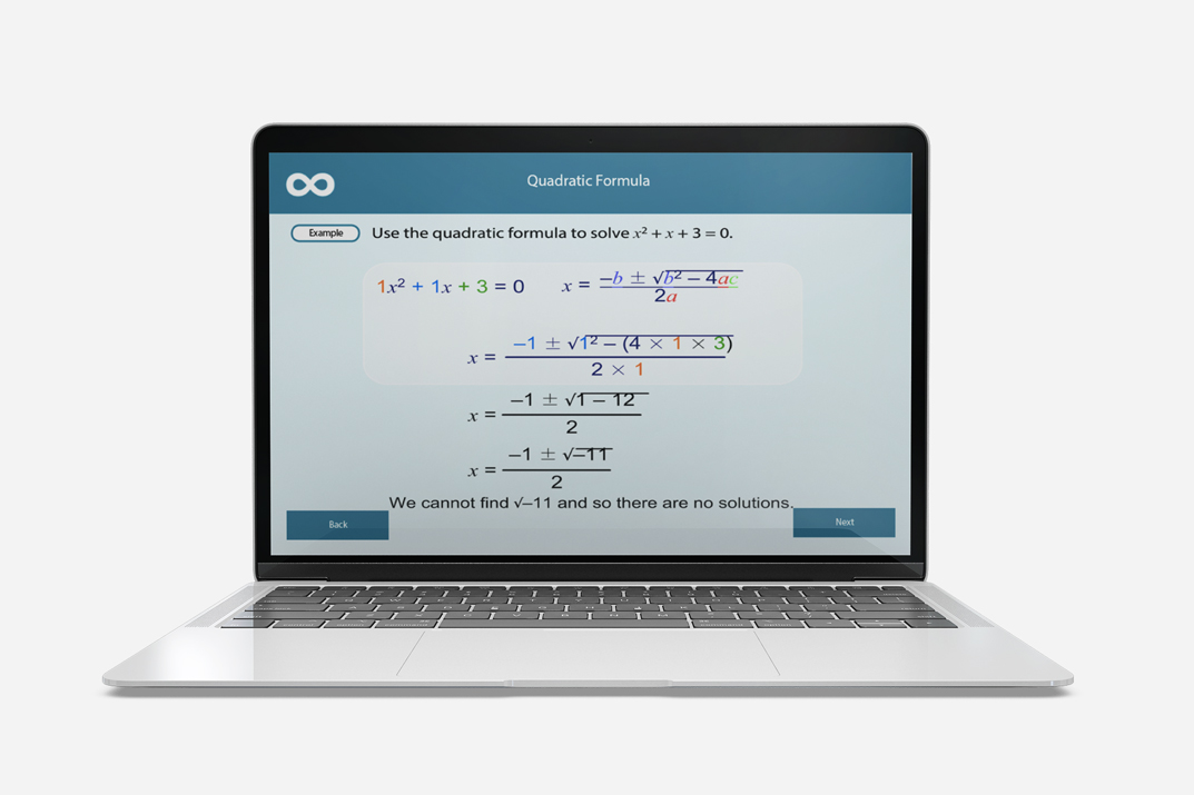 Solving Equations With The Quadratic Formula