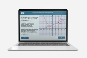 simultaneous equations​ graphical solutions