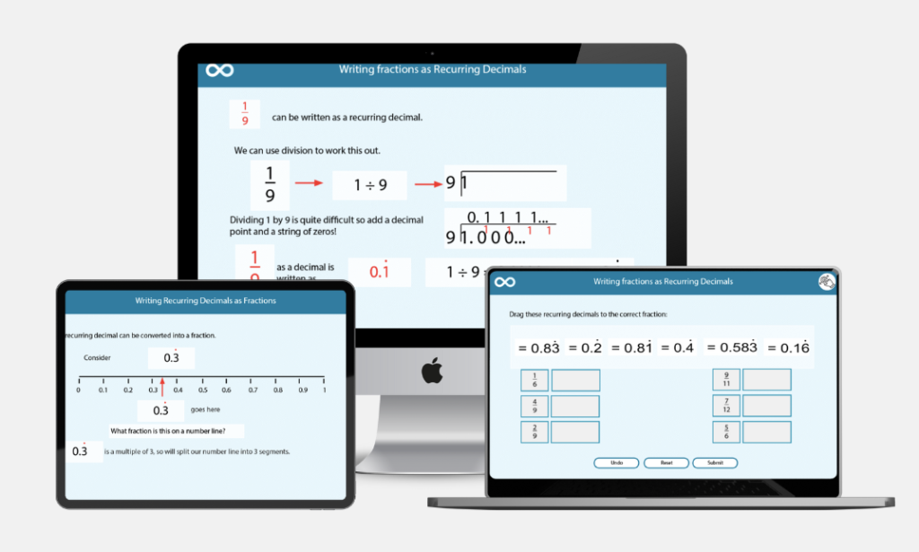 recurring decimals problem solving