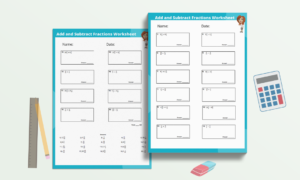 adding and subtracting fracions