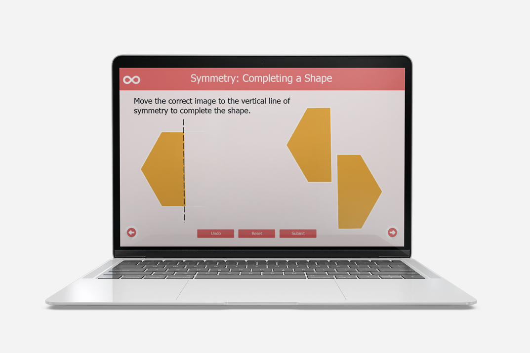 symmetry completing a shape