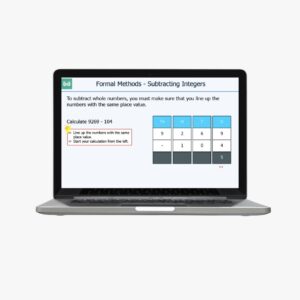 formal methods subtracting integers
