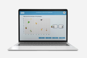 coordinates in the first quadrant