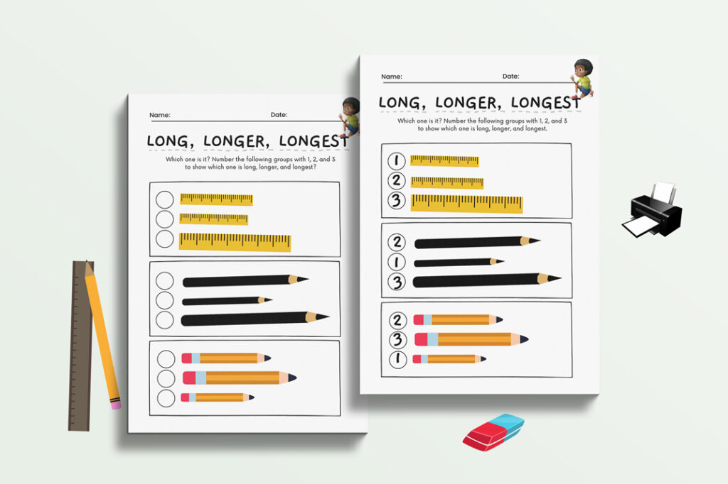 Comparing Lengths: Long, Longer, Longest