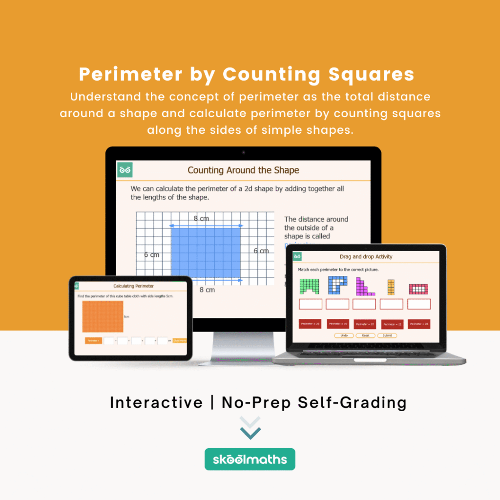 perimeter by counting squares min