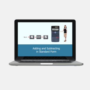 add and subtract standard form