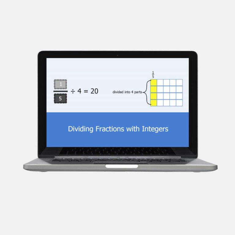 divide fractions with integers
