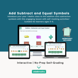 add subtract and equal symbols min