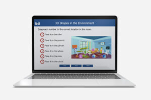 3d shapes in the environment