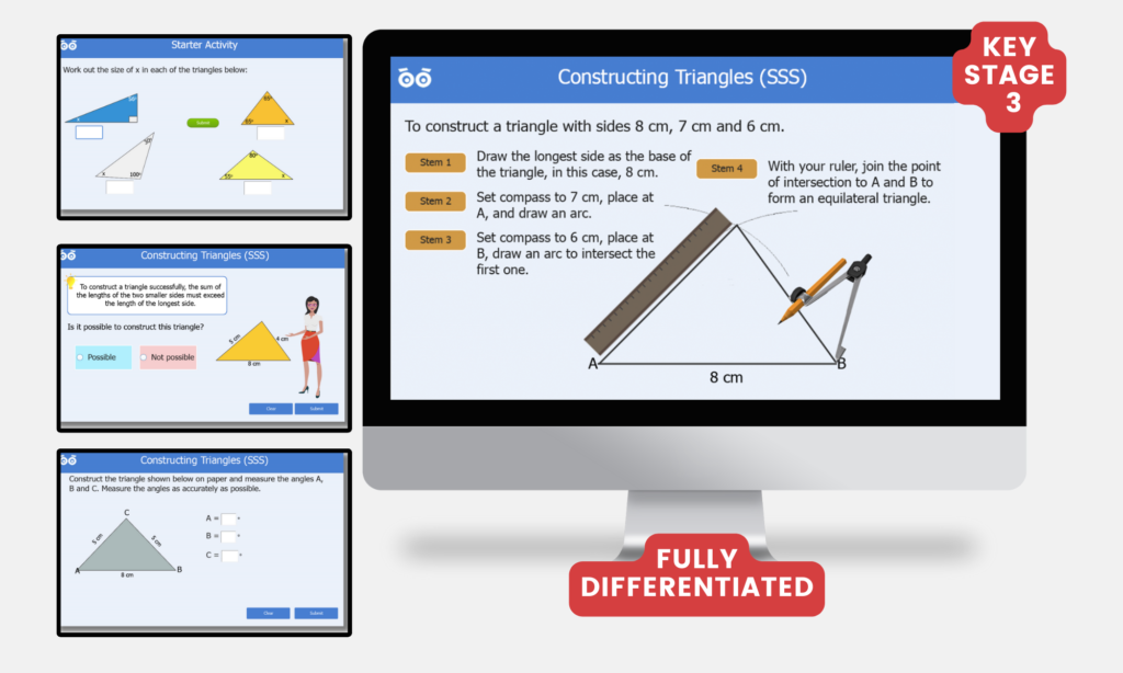 constructing triangles