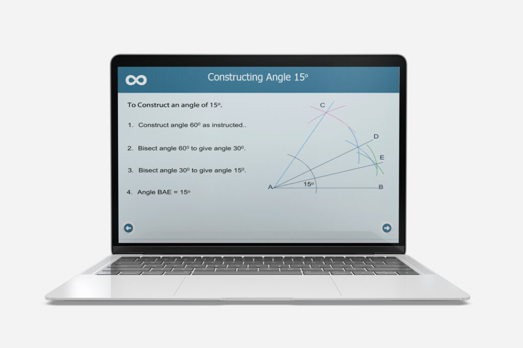 constructing and bisecting angles