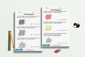 applying pythagoras theorem in 3d