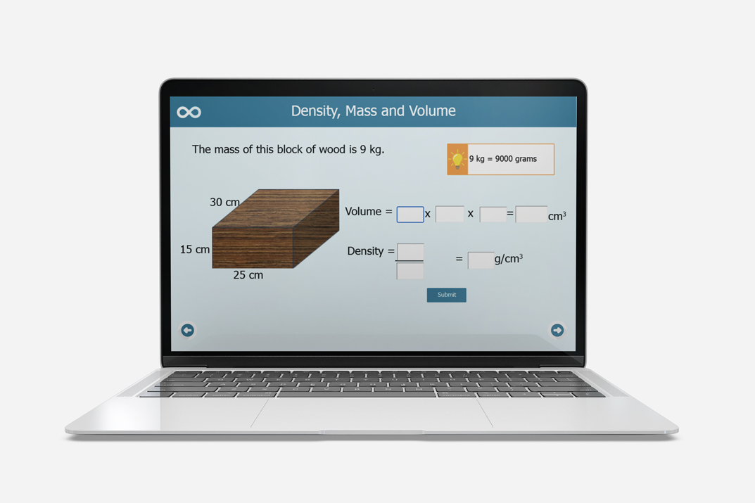 compound measures density mass volume