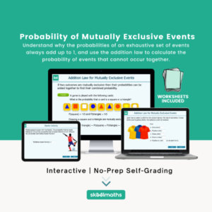 probability of mutually exclusive events