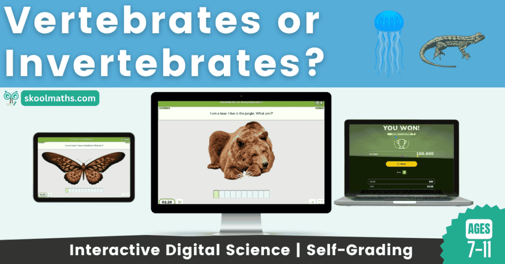 vertebrates or invertebrates (2)