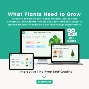 what plants need to grow