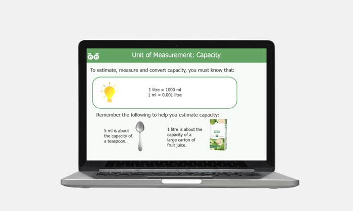 converting units of capacity