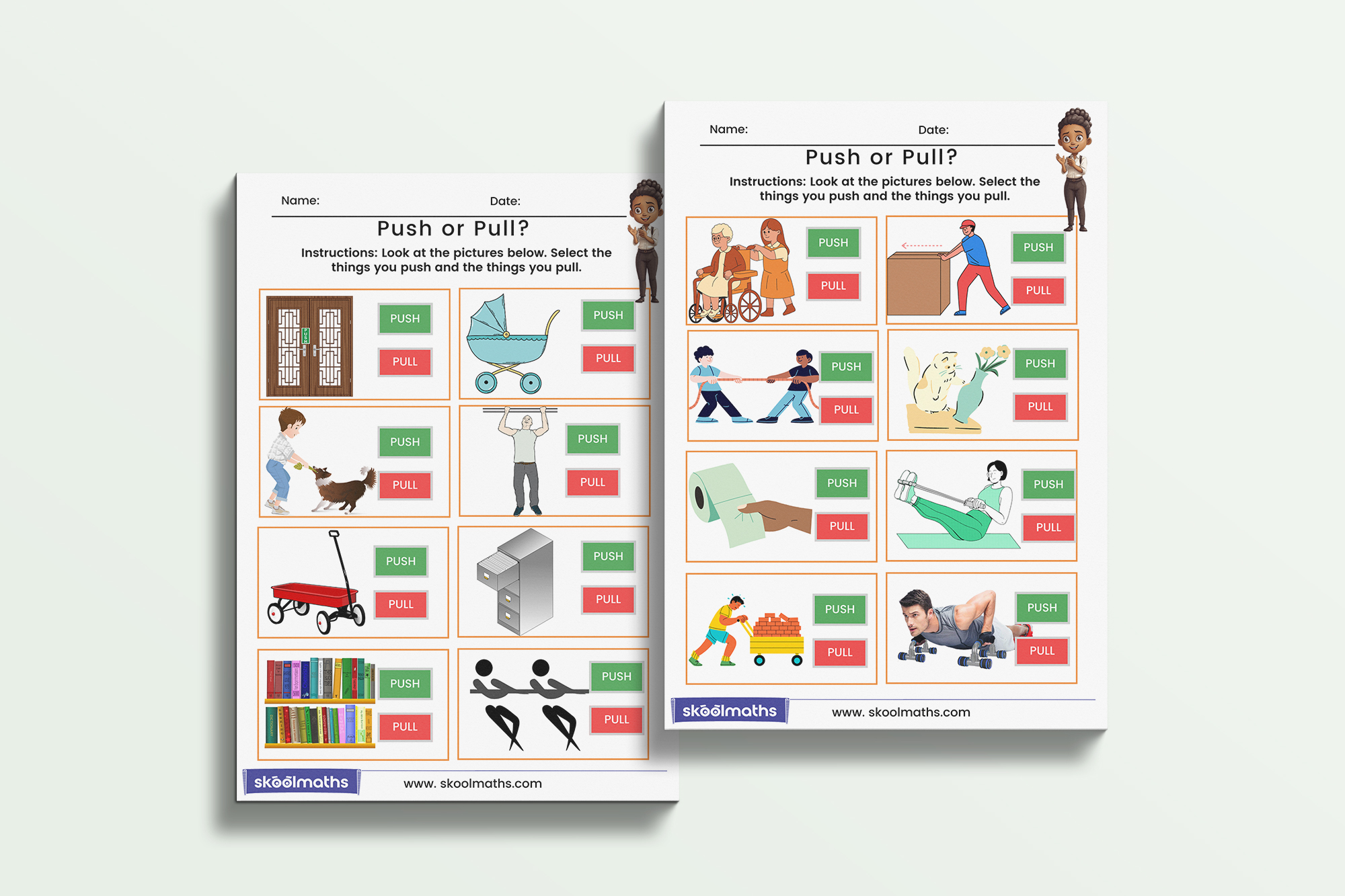 identifying push and pull