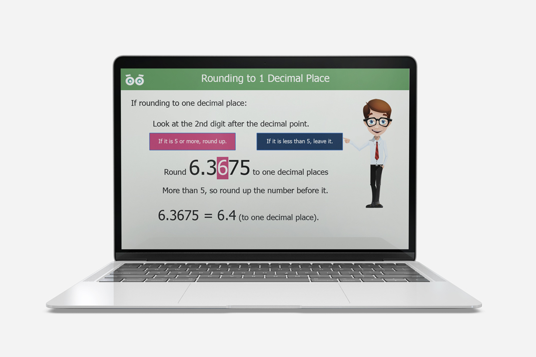 rounding to one decimal place