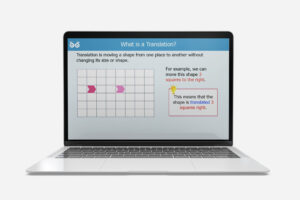 translating points and shapes on a coordinate grid