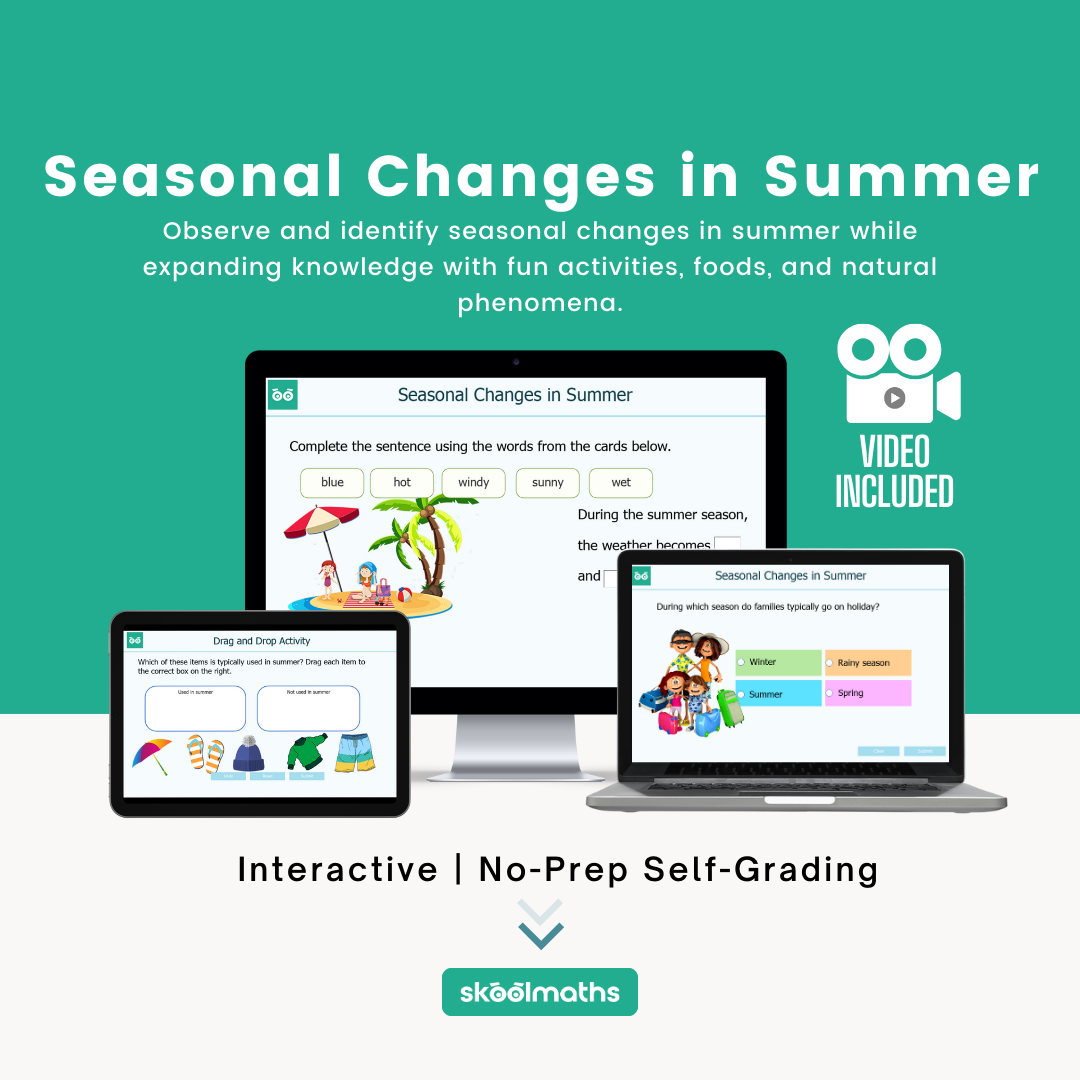 seasonal changes in summer