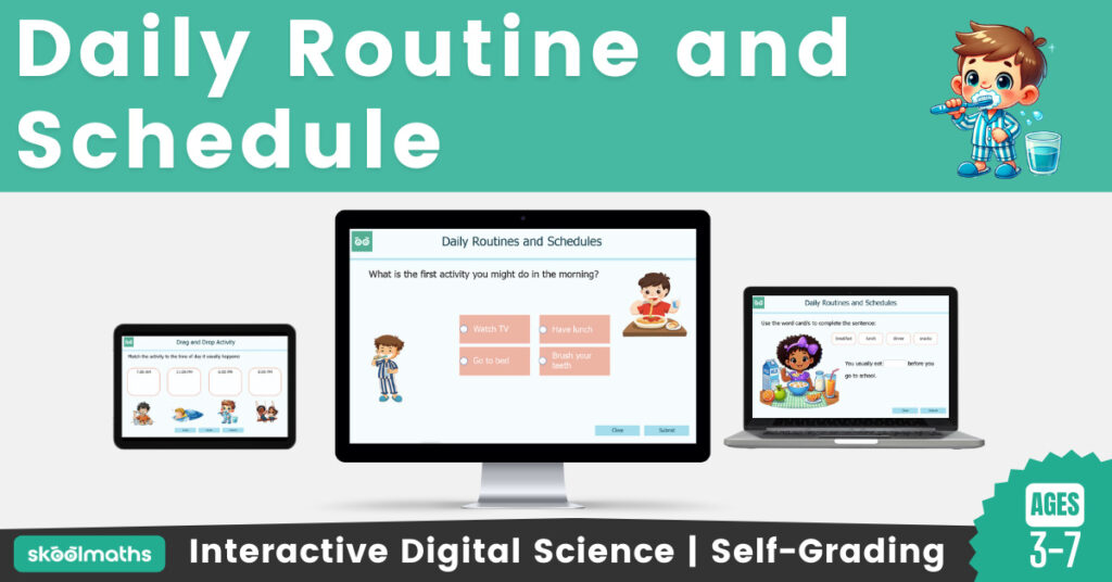 daily routine and schedule
