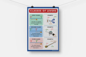 classes of levers poster