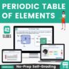 Periodic Table of Elements Digital Lesson and Activities