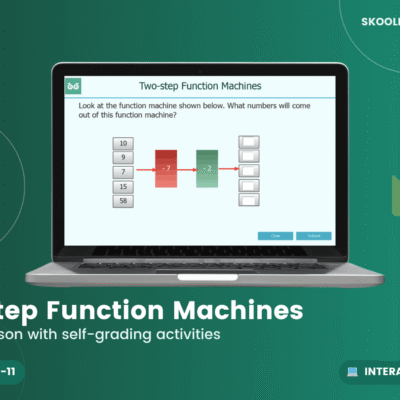 2 Step Function Machines — Interactive Lesson (Ages 10–11)