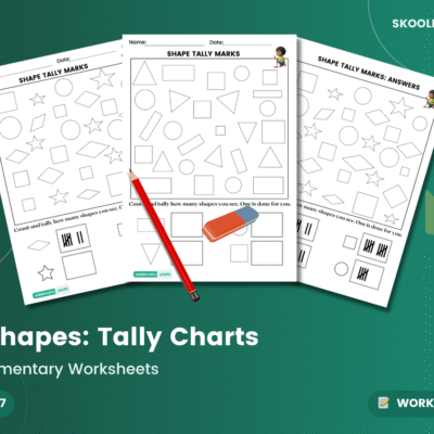 2D Shapes: Tally Charts: Maths Statistics — Activities (Ages 5–7)