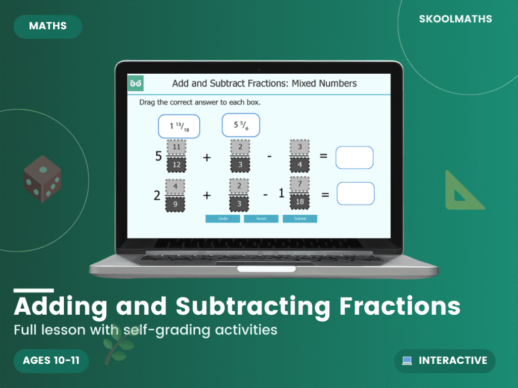 Add and Subtract Fractions