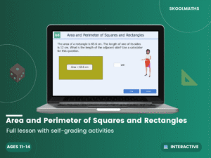 Area and Perimeter of Squares and Rectangles
