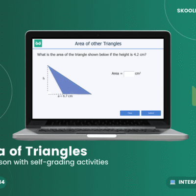 Area Of Triangles — Interactive Lesson (Ages 11–14)