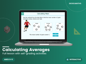 Calculating Averages – Year 6 Digital Lesson