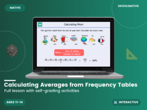 Calculating Averages From Frequency Tables