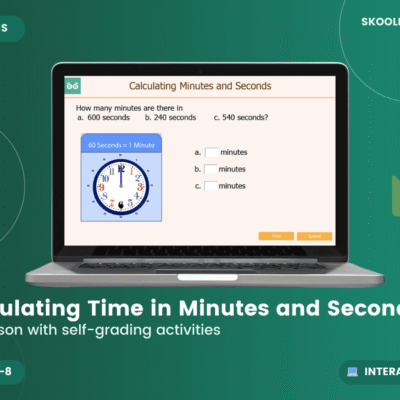 Calculating Time In Minutes And Seconds — Interactive Lesson (Ages 7–8)