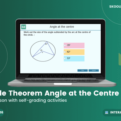 Circle Theorems Angle At The Centre — Interactive Lesson (Ages 14–16)