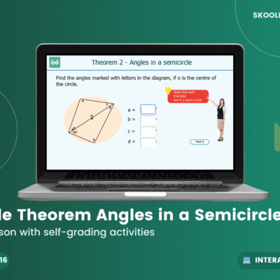 Circle Theorems Angles In A Semi Circle — Interactive Lesson (Ages 14–16)
