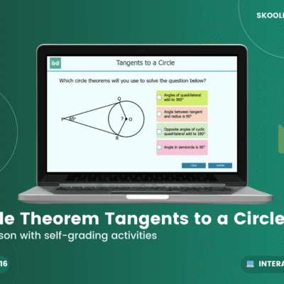 Circle Theorems Tangents To A Circle — Interactive Lesson (Ages 14–16)