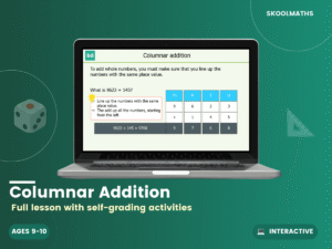 Columnar Addition — Interactive Lesson (Ages 9–10)