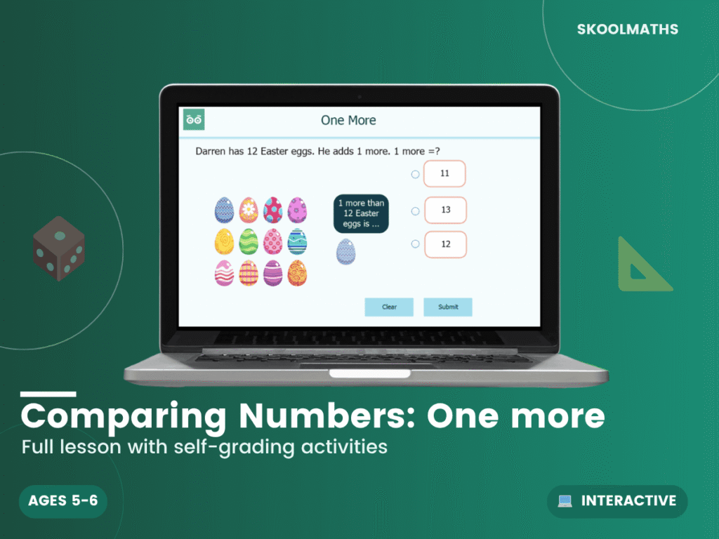 Comparing Numbers: One more