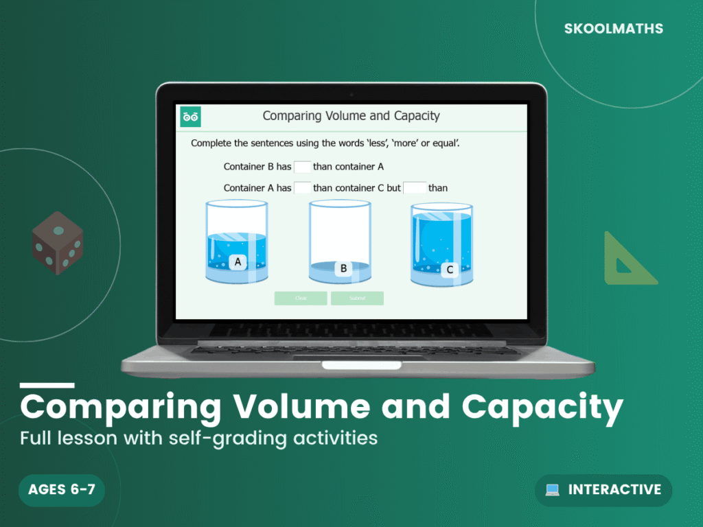 Comparing Volume and Capacity