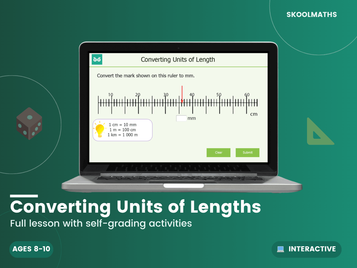 Converting Units Of Length — Interactive Lesson (Ages 9–10) – Maths ...