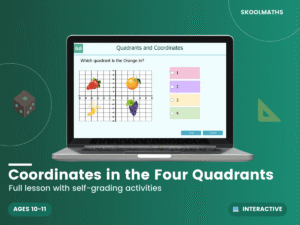 Coordinates in the Four Quadrants