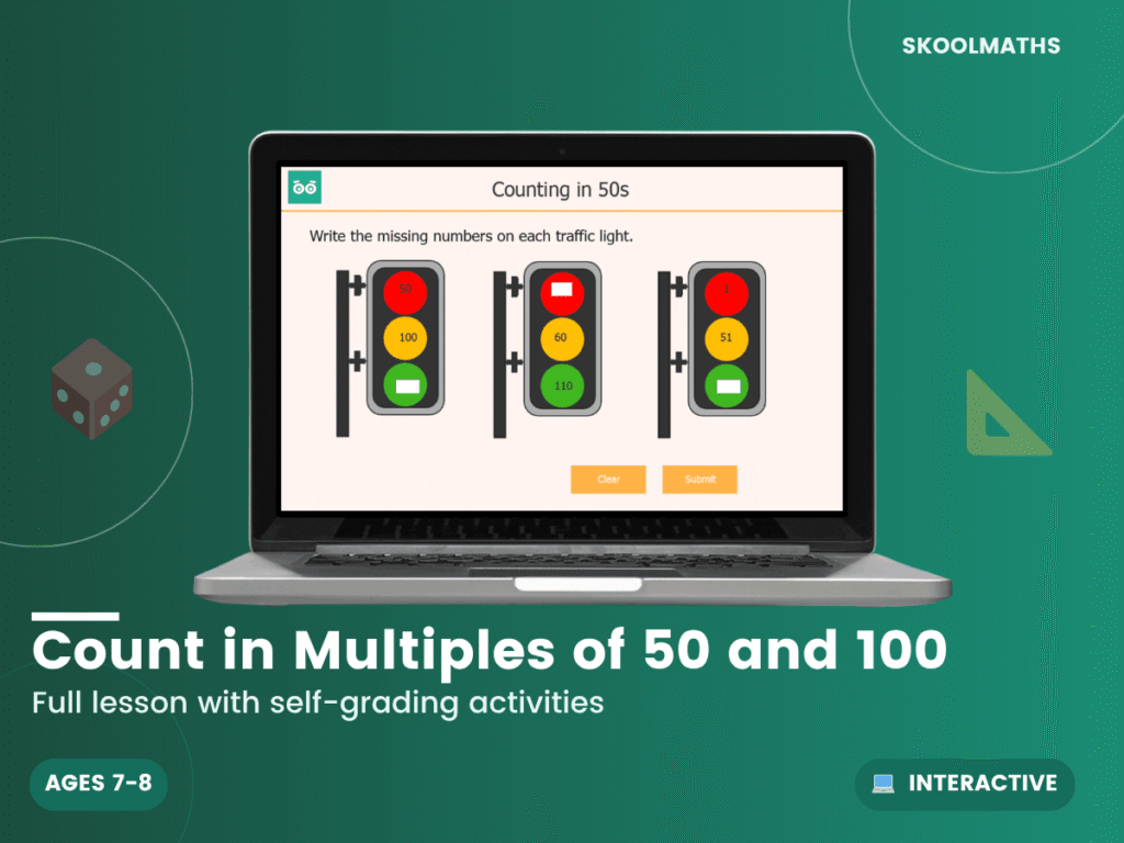 Count in Multiples of 50 and 100