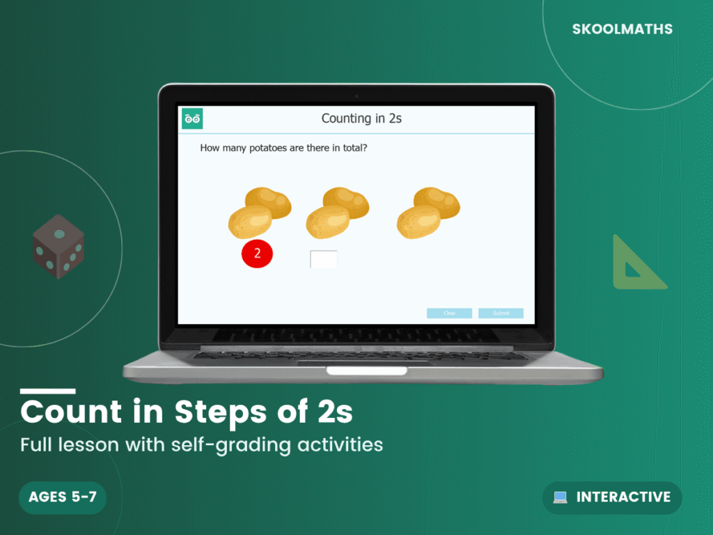 Count in Steps of 2s