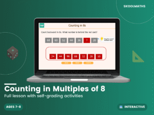 Counting in Multiples of 8
