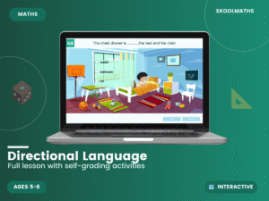 Directional Language Interactive Activities for Year 1