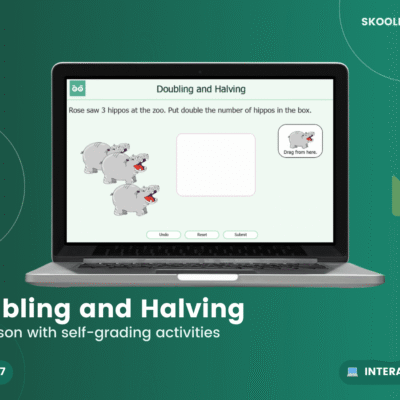 Doubling And Halving — Interactive Lesson (Ages 6–7)